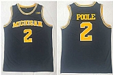 Michigan Wolverines 2 Jordan Poole Navy College Football Jersey,baseball caps,new era cap wholesale,wholesale hats